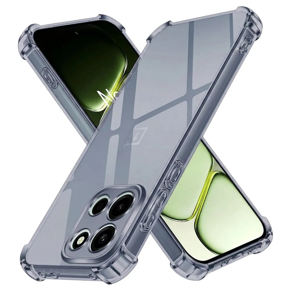 Custodia per OnePlus Nord 6, Techsuit, Shockproof Clear, Fumè - immagine 1