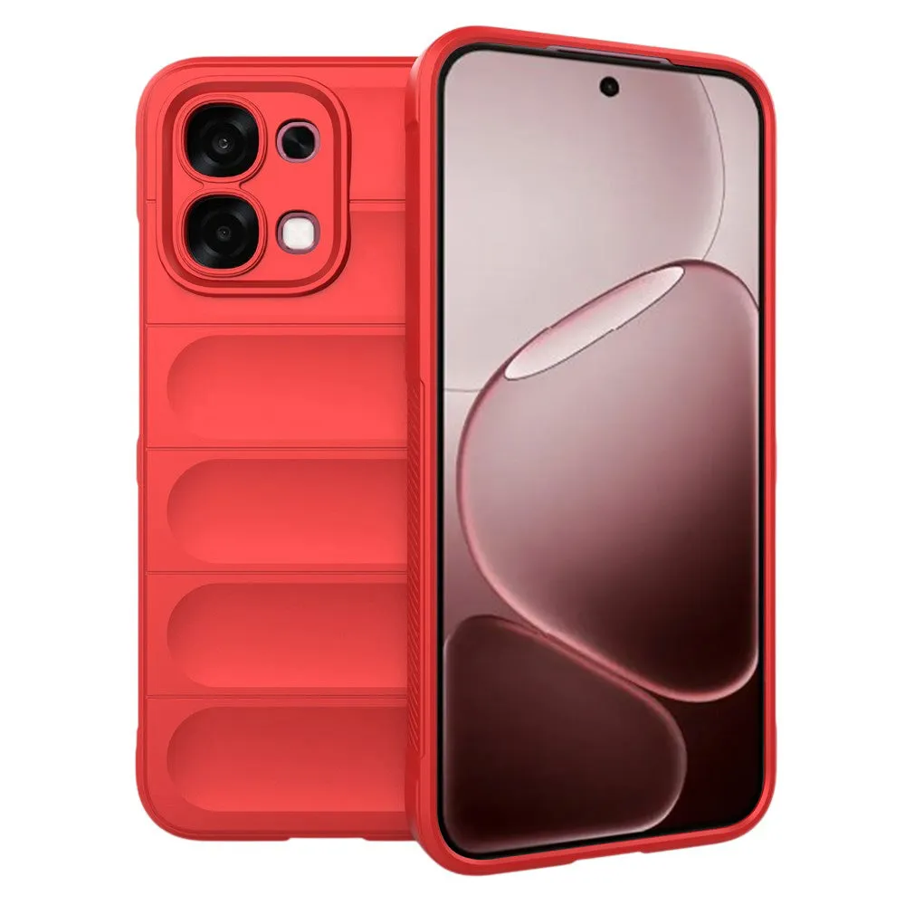 Custodia per Oppo A6 Pro 5G / A6 Pro 4G, Techsuit, Magic Shield, Rossa - immagine 1