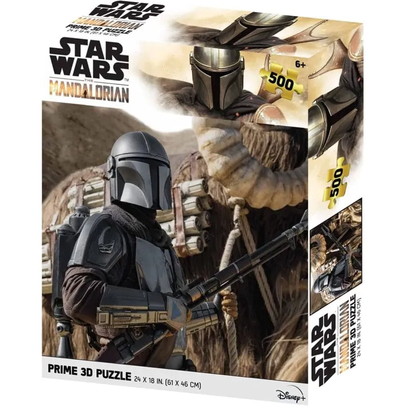 Puzzle lenticolare 3D Prime The Mandalorian 500 pezzi - immagine 1