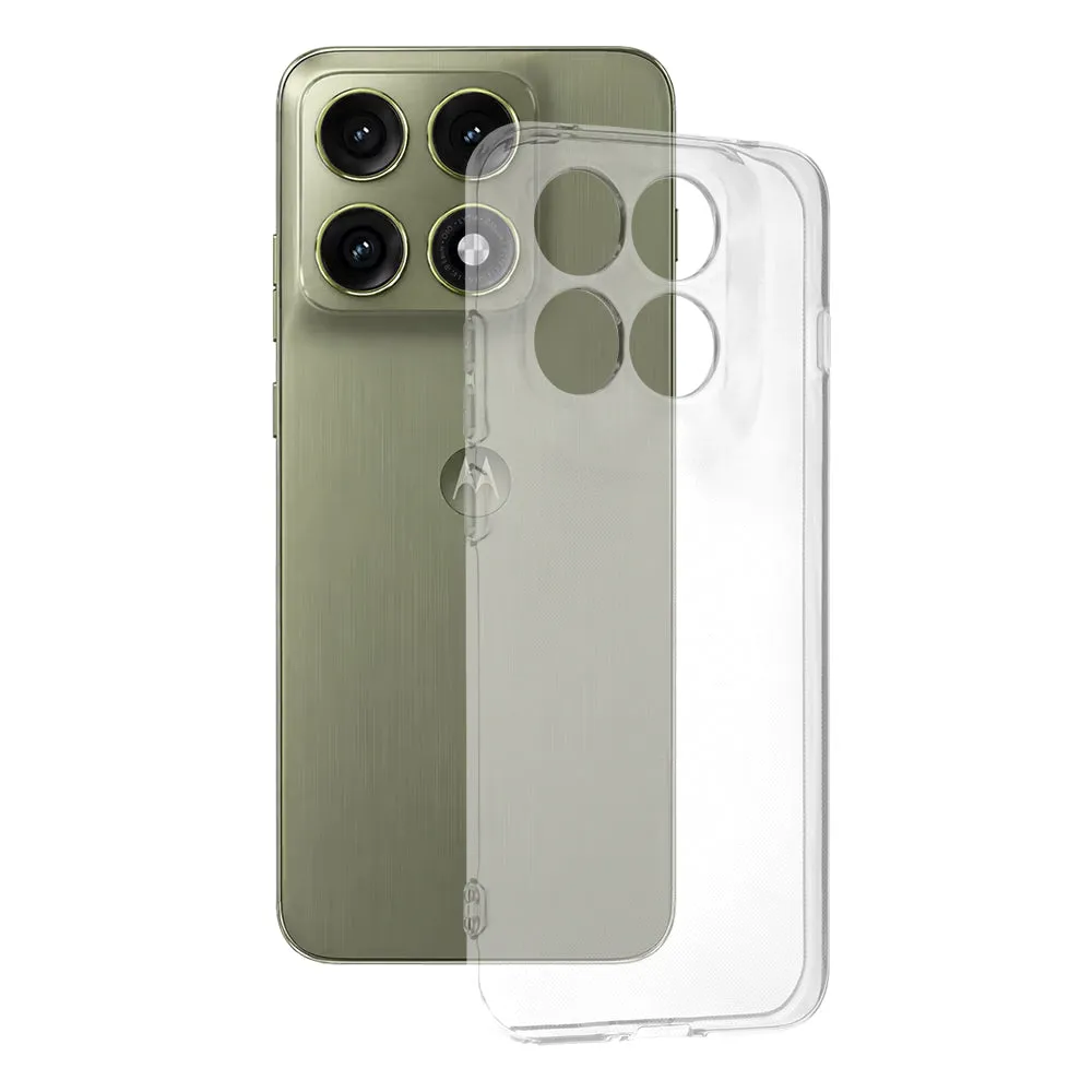 Custodia per Motorola Edge 70 Pro, Techsuit, Chiara, Trasparente - immagine 1