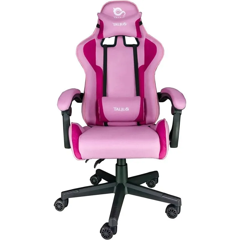 Sedia da gaming Talius Hornet nera/rosa - immagine 1
