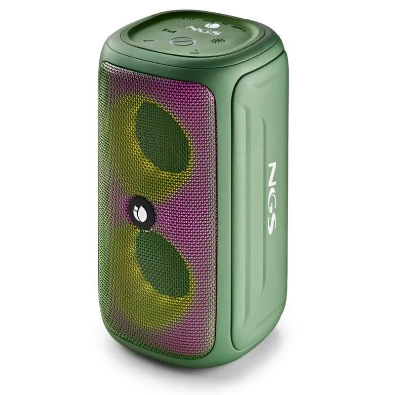 NGS ROLLER BEAST Altoparlante portatile stereo Verde 32 W - immagine 1