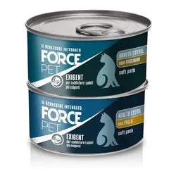 Forcepet Cat Adult Sterilised Exigent palati esigenti Soft patè 85 gr Pollo - Cibo umido per gatti - immagine 1