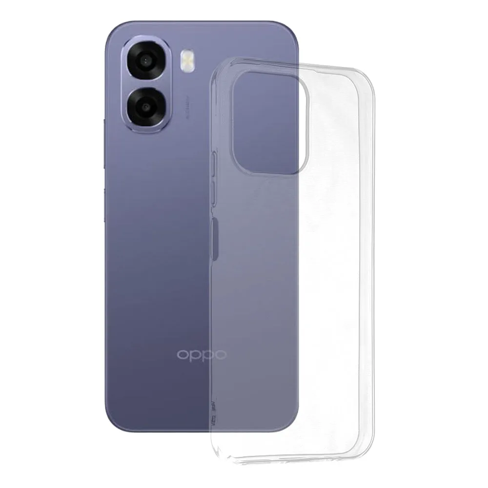 Custodia per Oppo A6k 4G / A6x 4G / A6x, Techsuit, Chiara, Trasparente - immagine 1