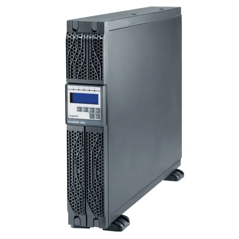 Legrand Daker DK+ UPS DAKER DK PLUS 1000VA gruppo di continuità (UPS) Doppia conversione (online) 1 kVA 900 W 6 presa(e) AC - immagine 1
