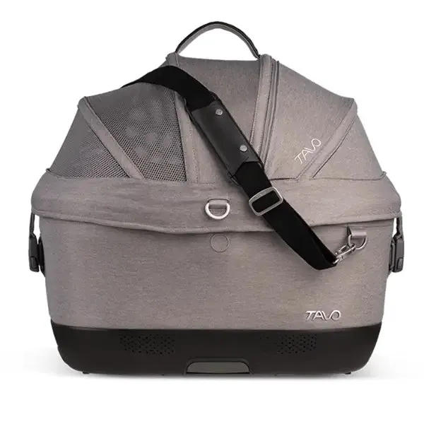 Seggiolino auto per animali con sistema IsoFix integrato Maeve Iso Tavo Iso5X Grigio - Trasportino cane - immagine 1