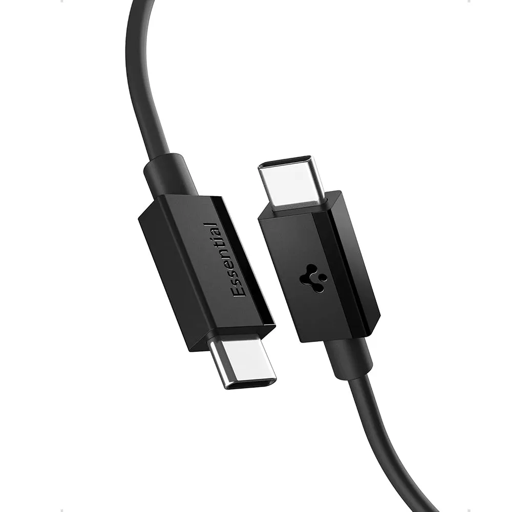 Cavo Dati e Ricarica USB-C - USB-C Spigen EB6015CC, 60W, 1,5m, Nero ACA10417 - immagine 1