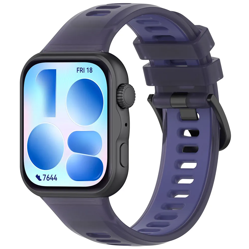 Cinturino Techsuit W084 per Huawei Watch Fit 5 Pro / Fit 5 / Fit 4 Pro / Fit 4 / Fit 3, Viola - immagine 1
