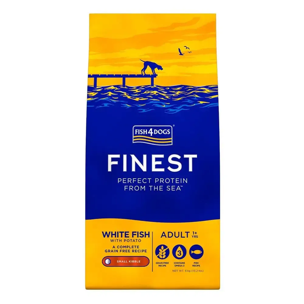 Fish4Dogs Ocean White Fish Small 6 kg - Croccantini per cani - immagine 1