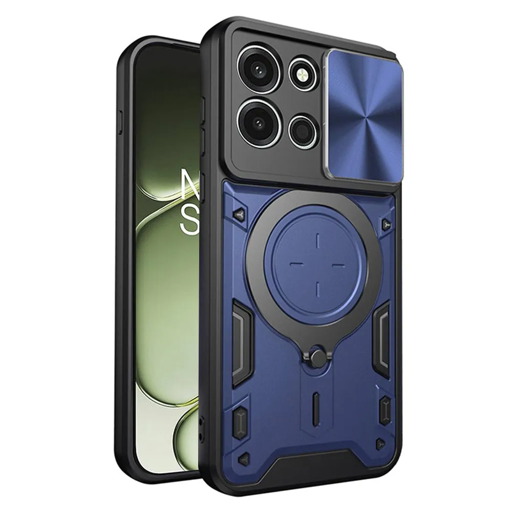 Custodia per OnePlus Nord 6, Techsuit, CamGuard Pro, Blu - immagine 1
