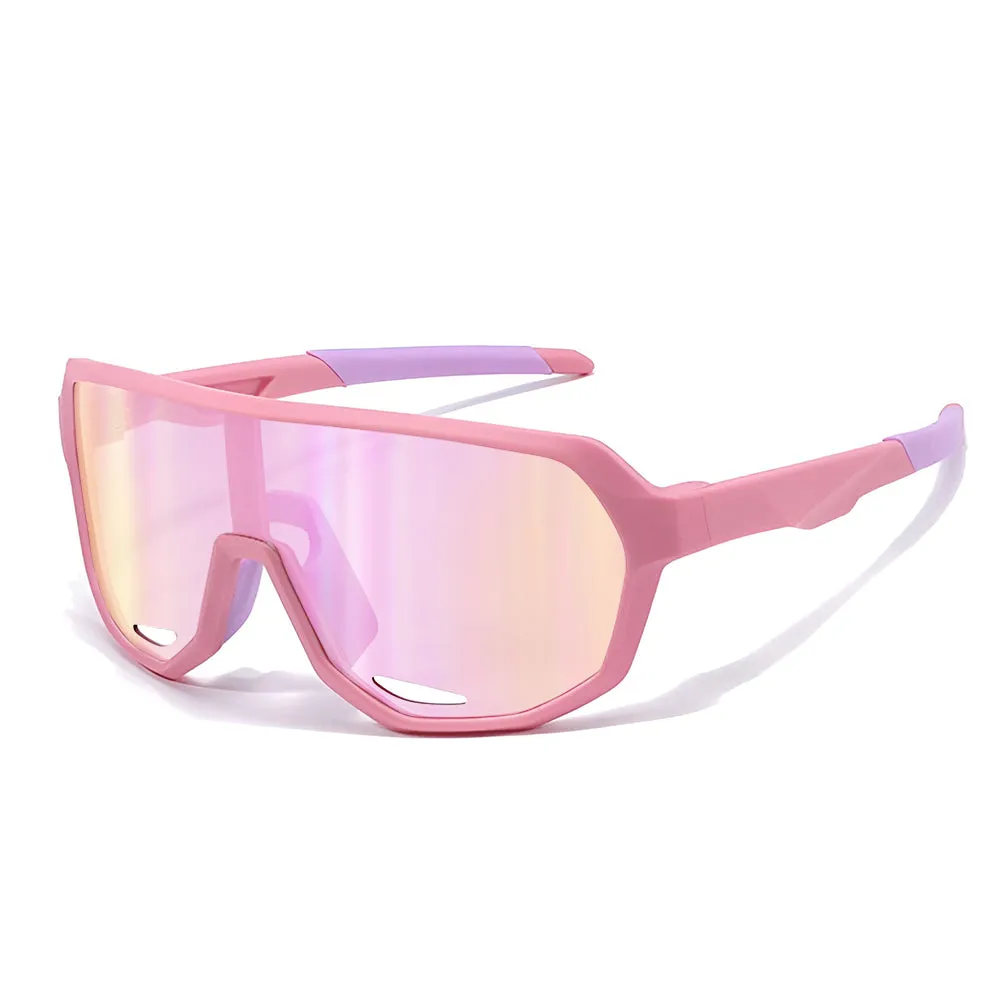 Occhiali da Sole Bambini Techsuit 22312, Polarizzati, Protezione UV, Rosa - immagine 1