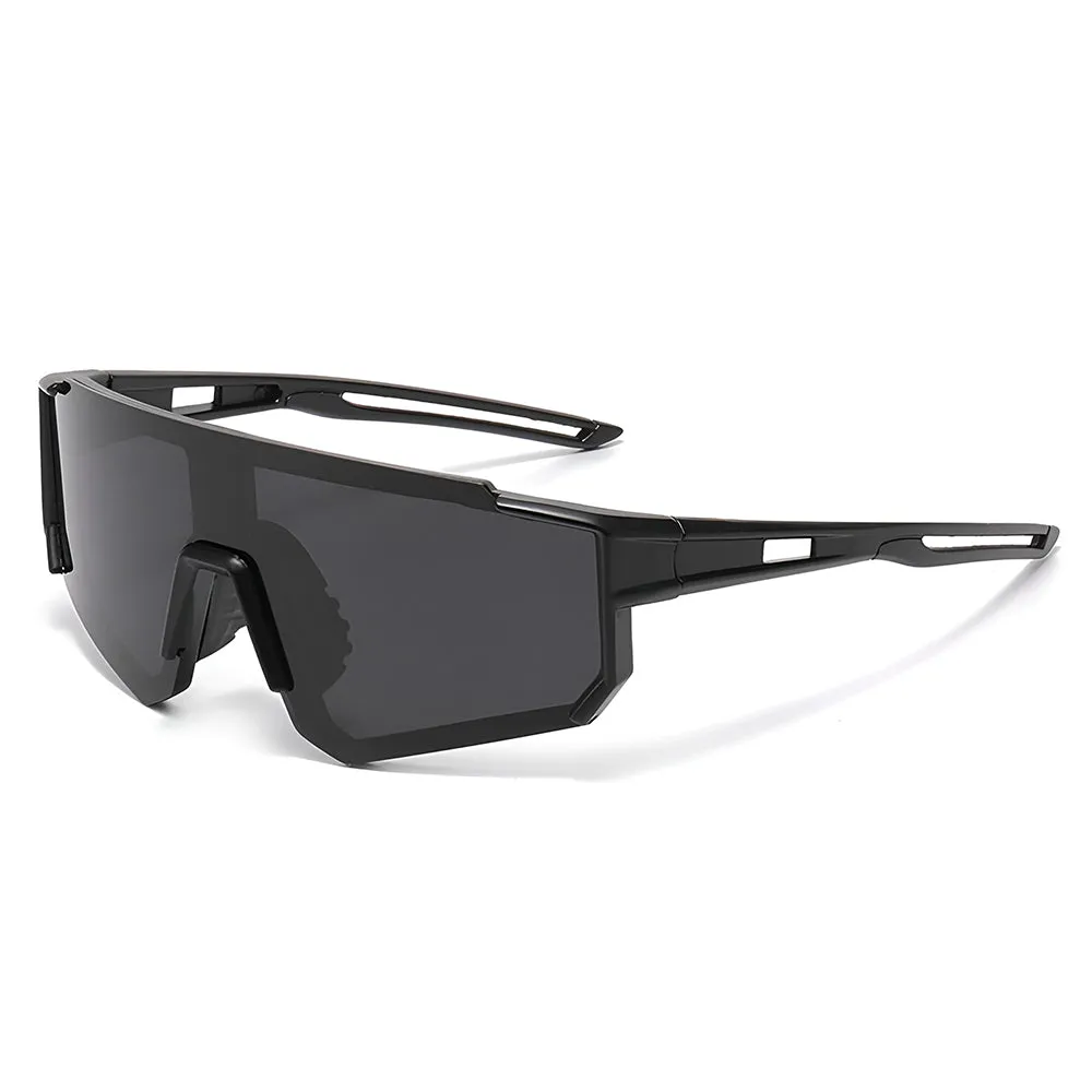Occhiali da Sole Bambini Techsuit R601, Polarizzati, Protezione UV, Neri - immagine 1