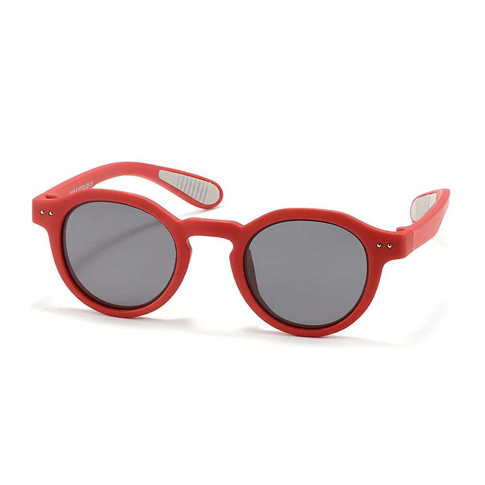 Occhiali da Sole per Bambini Techsuit 8443, Polarizzati, Protezione UV, Rossi - immagine 1
