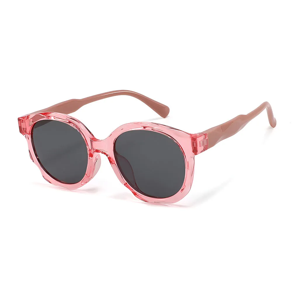 Occhiali da Sole Bambini Techsuit 627, Polarizzati, Protezione UV, Rosa Pesca - immagine 1