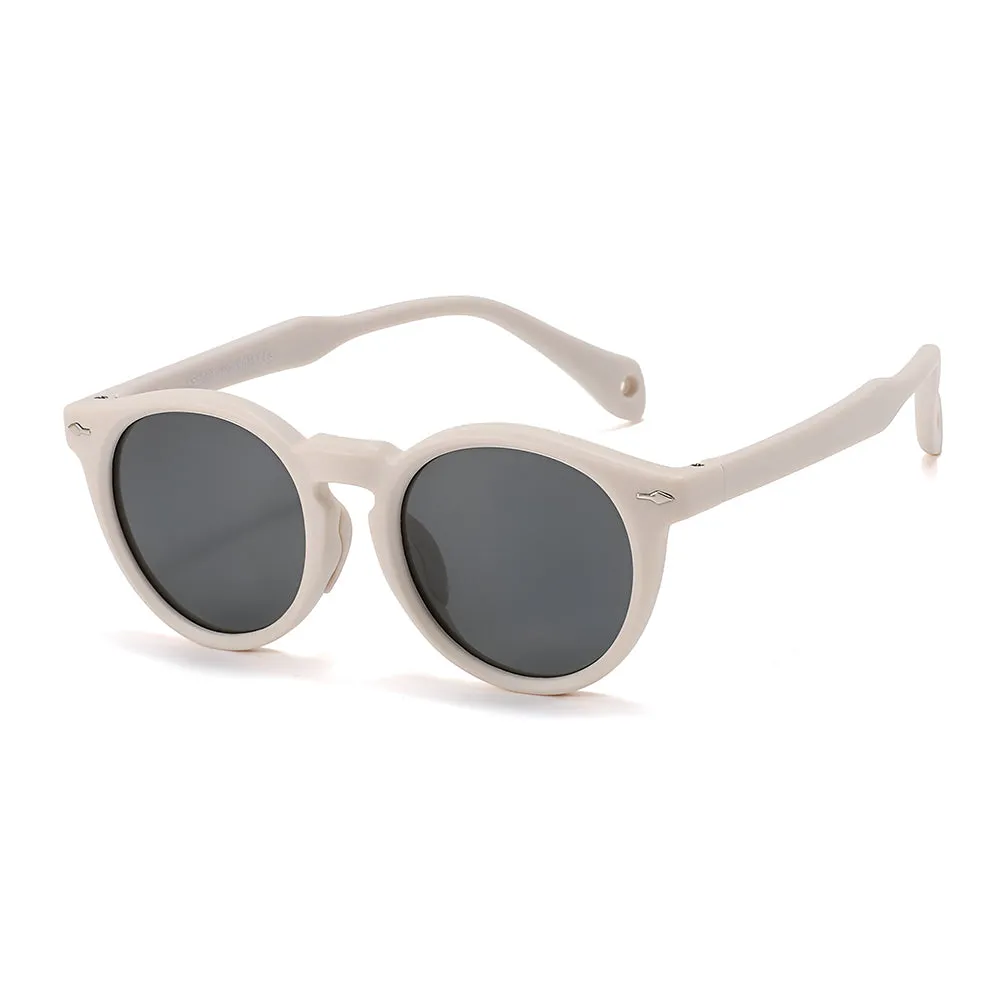 Occhiali da Sole Bambini Techsuit 602, Polarizzati, Protezione UV, Beige - immagine 1