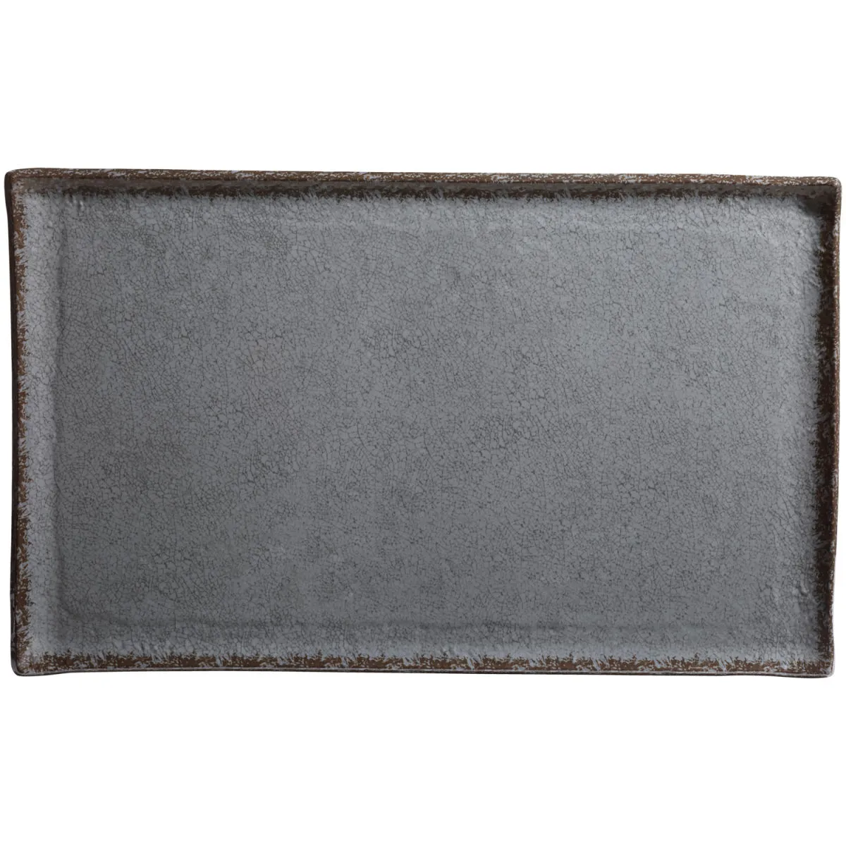 3x VEGA Vassoio buffet Portage rettangolare; GN 1/1, 53x32.5x2 cm (LxLxH); grigio; 3 pz. / Pacco - immagine 1
