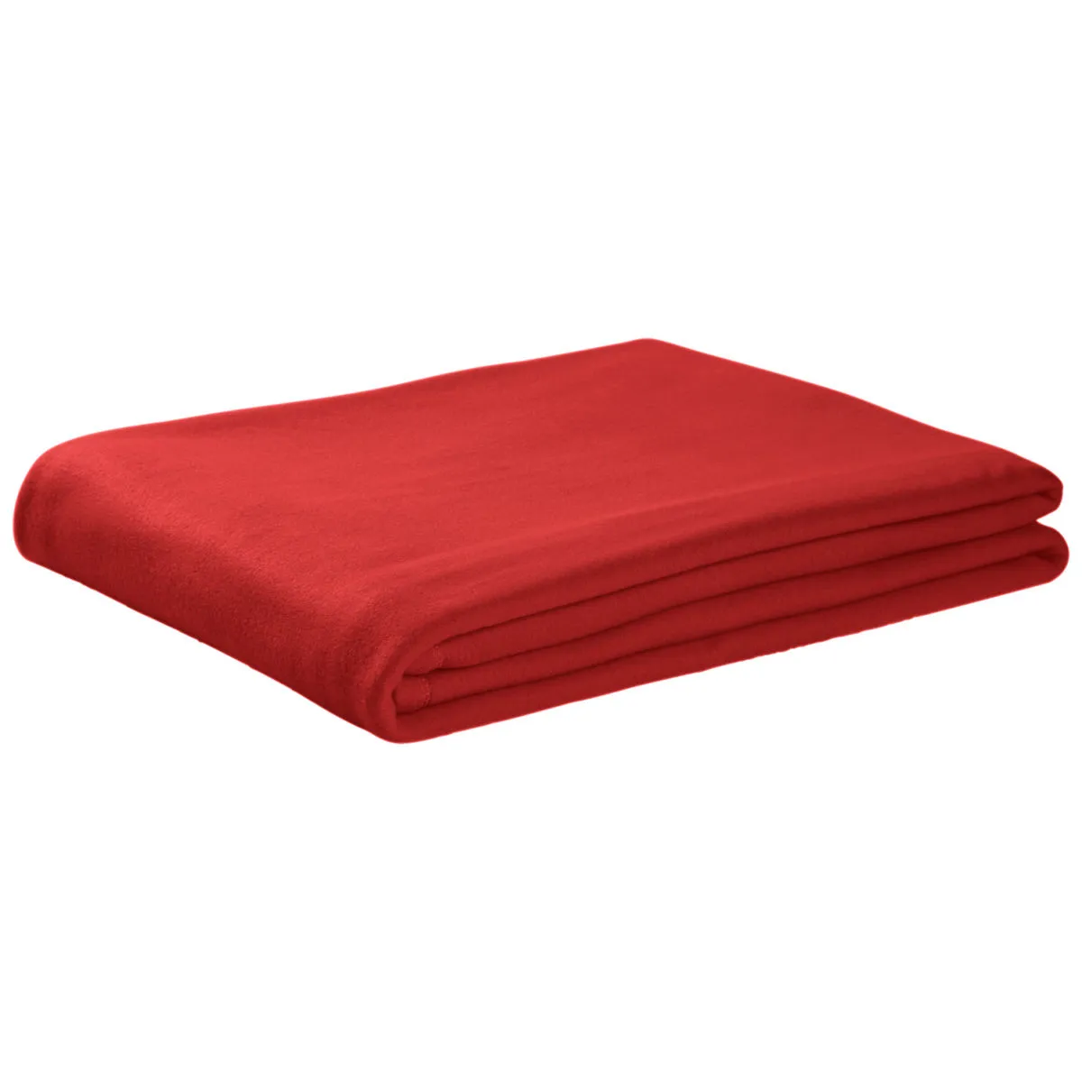 ERWIN M. Coperta in pile Artico; 100x150 cm (LxL); rosso chiaro - immagine 1