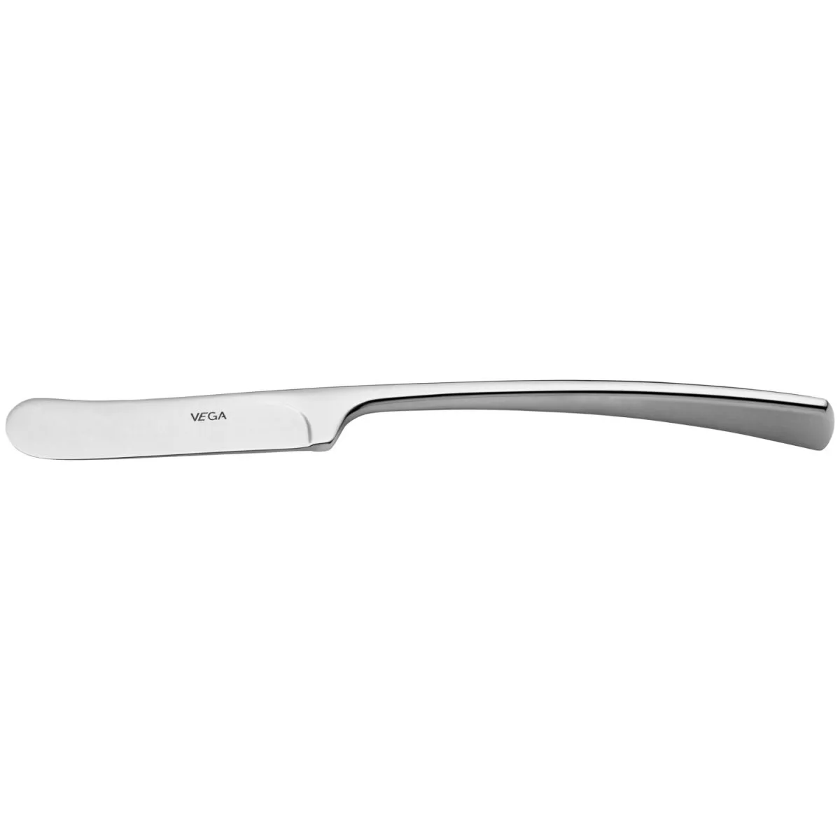 12x VEGA Coltello burro Controverse; 18.5 cm (L); argento, manico argento; 12 pz. / Pacco - immagine 1