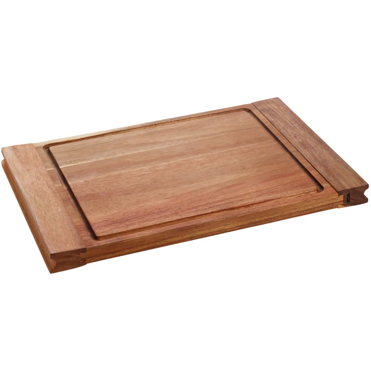 VEGA Tagliere Aria reversibile; 43x27x2.8 cm (LxLxH); acacia marrone; rettangolare - immagine 1