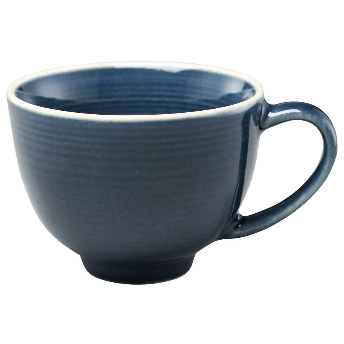6x PULSIVA Tazza cappuccino Spirit; 180 ml, 8.5x6.5 cm (ØxH); blu; rotonda; 6 pz. / Pacco - immagine 1