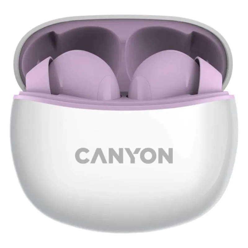 Cuffie stereo wireless Canyon TWS-5 viola - immagine 1