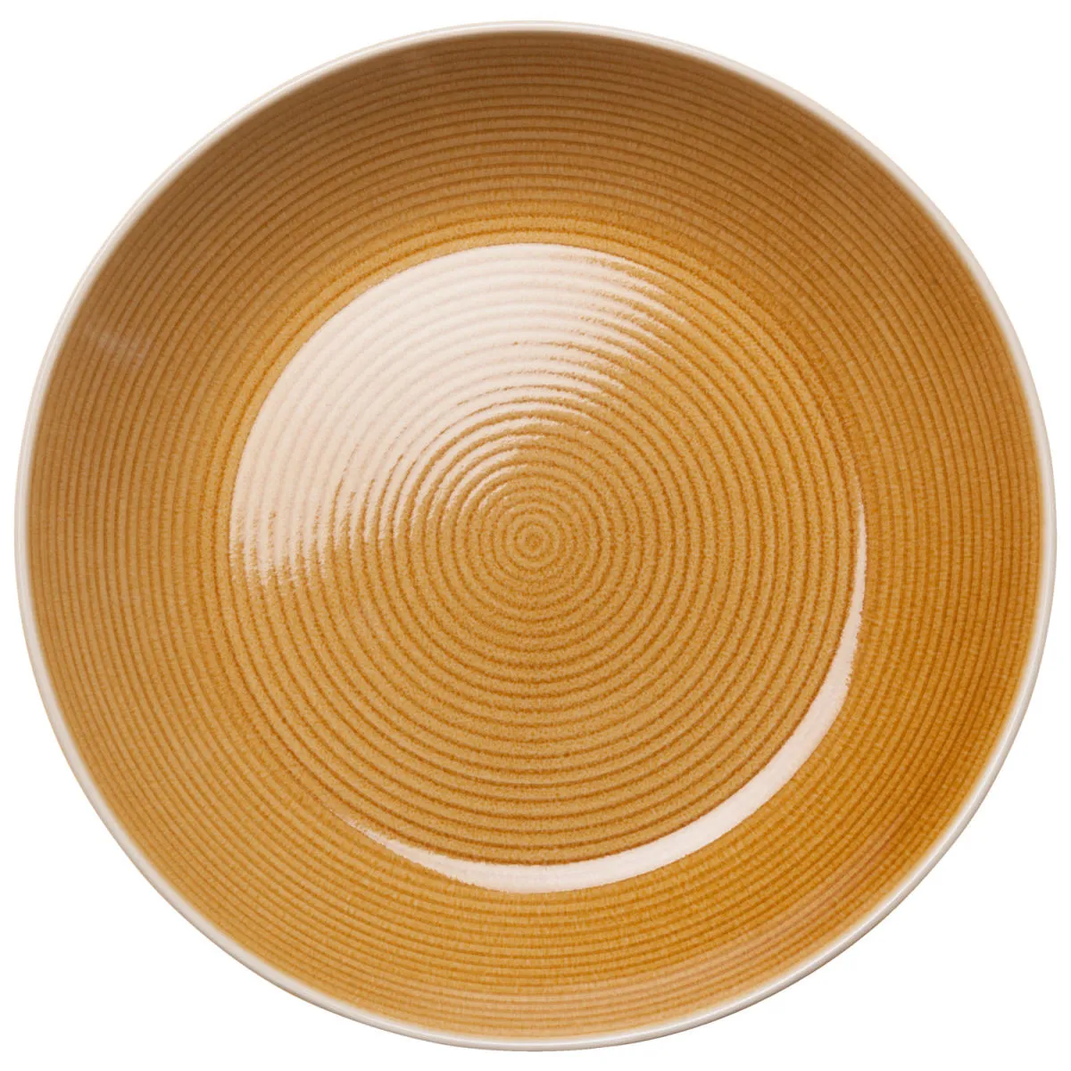 4x PULSIVA Piatto Spirit fondo; 800 ml, 24x4.5 cm (ØxH); marrone; rotonda; 4 pz. / Pacco - immagine 1