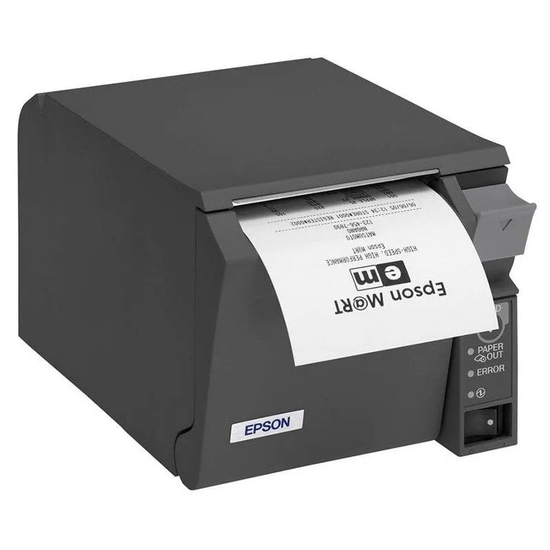 Epson TM-T70II (025C0): UB-E04 + Built-in USB, PS, Black, EU - immagine 1