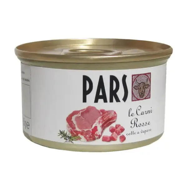 Dieta Pars Umido Pezzetti 85 gr Carni Rosse - confezione da 24 pezzi - Cibo umido per gatti - immagine 1