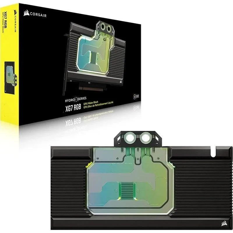 Raffreddamento Liquido Corsair Hydro X Series XG7 RGB 4090 Trio Nero Nichel - immagine 1