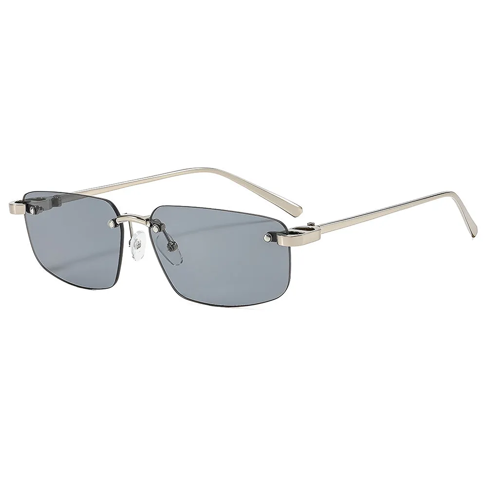 Occhiali da Sole Unisex Techsuit S098, Argento Grigio - immagine 1