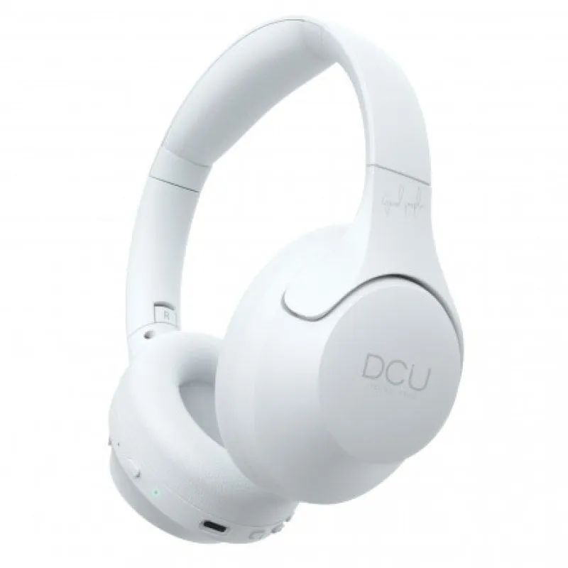 DCU Cuffie Bluetooth vivavoce True Immersive Anc bianche - immagine 1