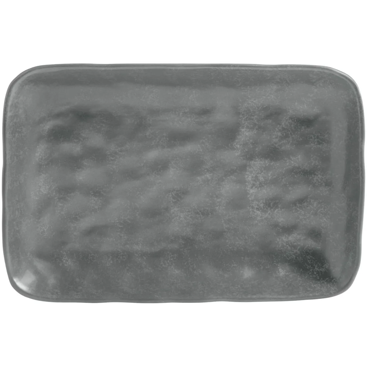 3x VEGA Piatto Arona rettangolare; 27x18x4 cm (LxLxH); antracite; rettangolare; 3 pz. / Pacco - immagine 1