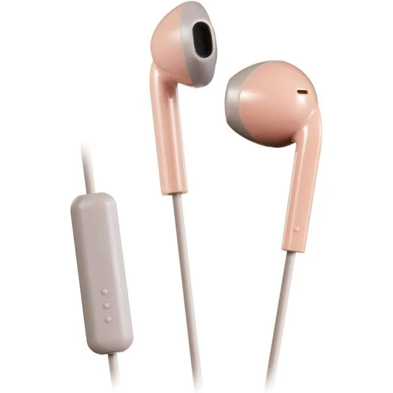 Cuffie JVC HA-F19M con jack per microfono da 3,5 mm rosa - immagine 1
