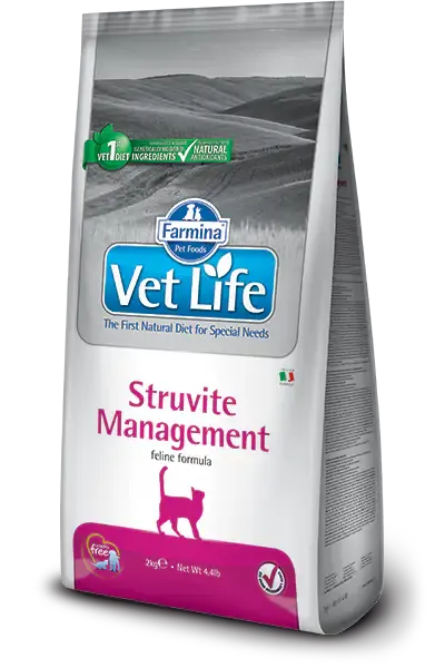 Farmina Vet Life Feline Struvite Management 5 kg - Dieta veterinaria per gatti - immagine 1