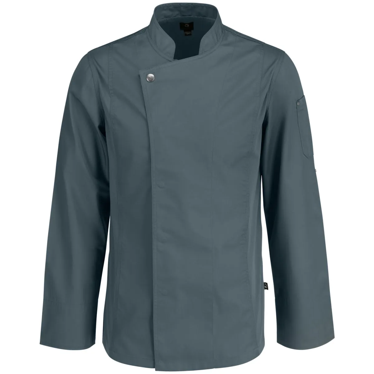 JOBELINE Giacca da cuoco Carter maniche lunghe; Taglia 64; grigio/blu - immagine 1