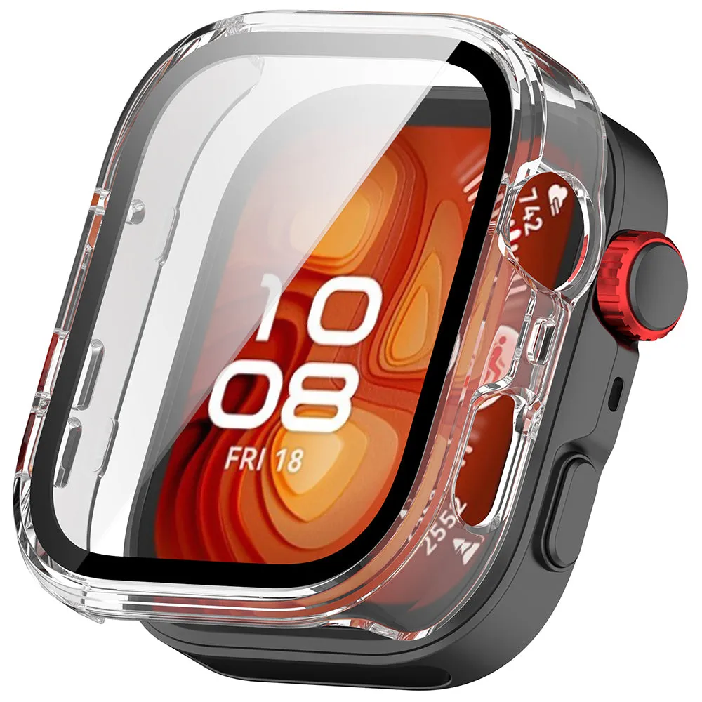 Custodia Techsuit Defense360 Pro per Huawei Watch Fit 5 Pro, Trasparente - immagine 1