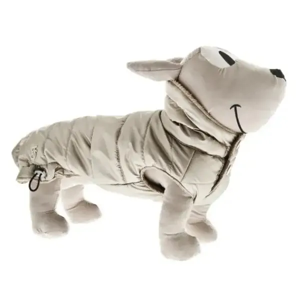 Piumino per cani Cristallo Ferribiella Misura 51 cm Beige - immagine 1