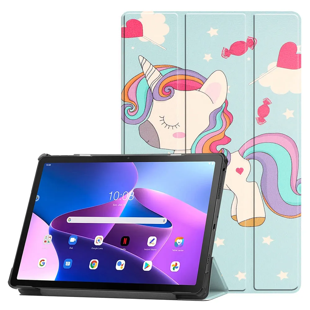 Custodia per Lenovo Idea Tab 11, Techsuit, FoldPro Unicorn, Multicolore - immagine 1