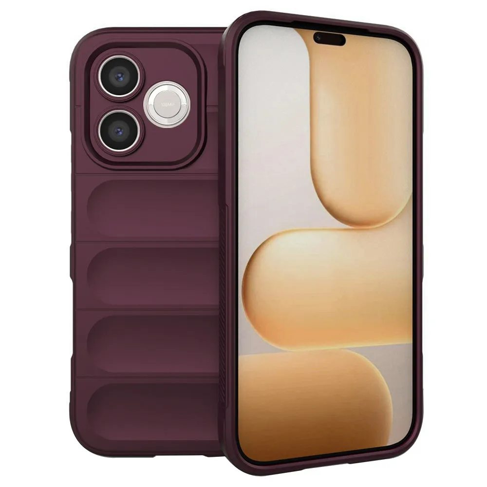 Custodia per Honor 600 Lite, Techsuit, Magic Shield, Vinaccia - immagine 1