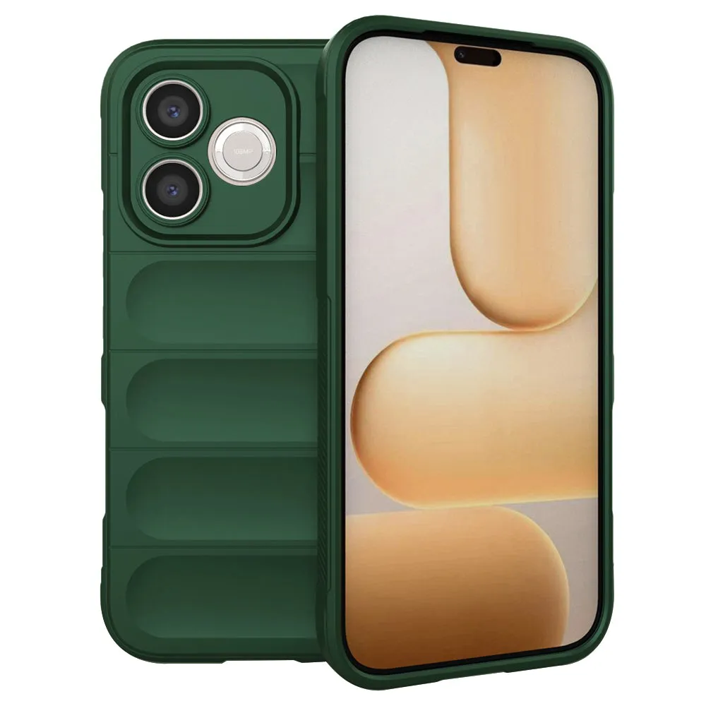 Custodia per Honor 600 Lite, Techsuit, Magic Shield, Verde - immagine 1