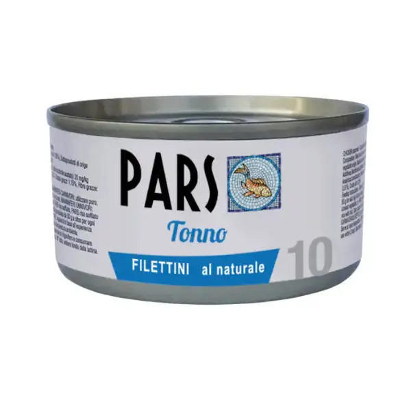 Dieta Pars Umido Filettini al naturale 85 gr Tonno - confezione da 24 pezzi - Dieta veterinaria per cani - immagine 1
