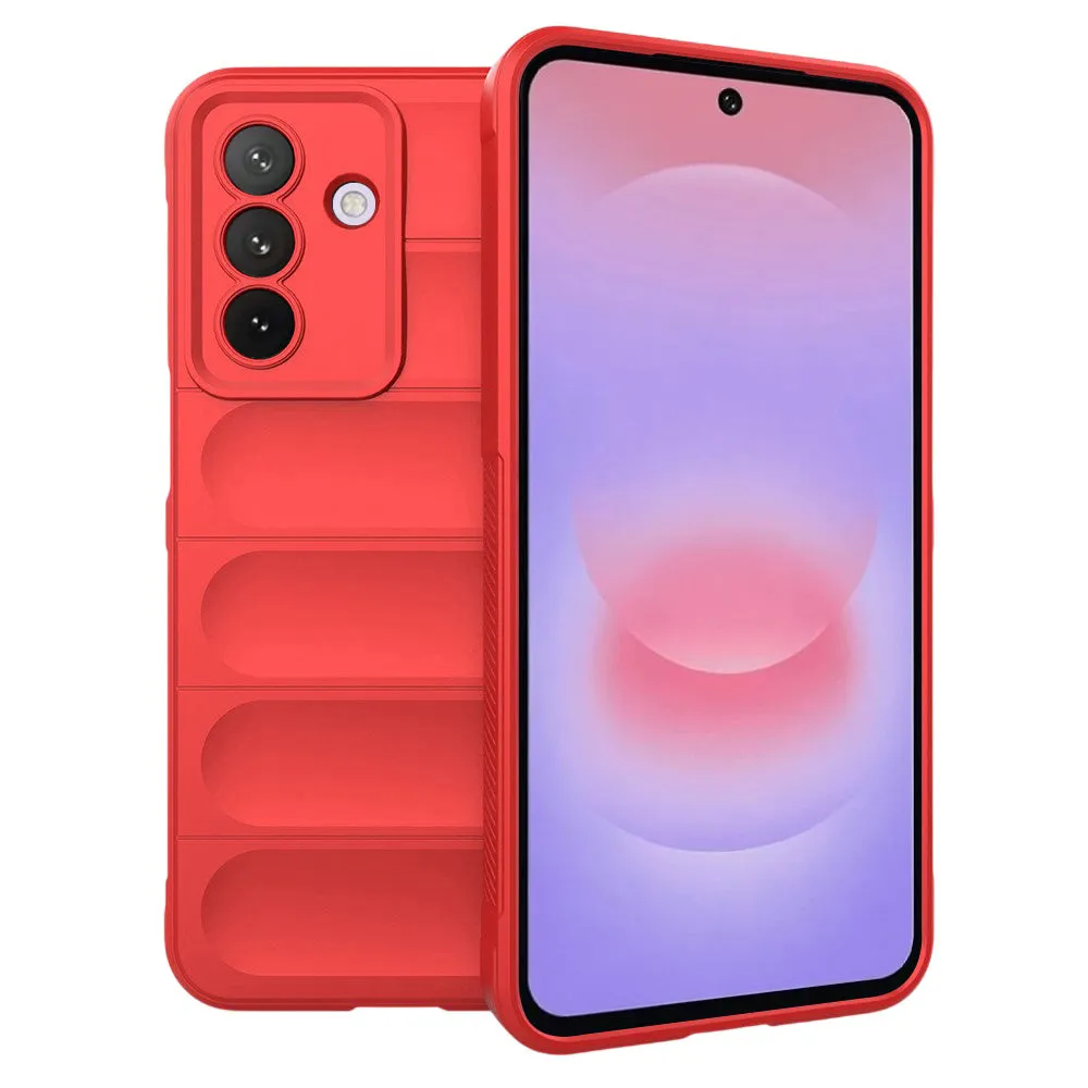 Custodia per Samsung Galaxy A27 5G, Techsuit, Magic Shield, Rossa - immagine 1