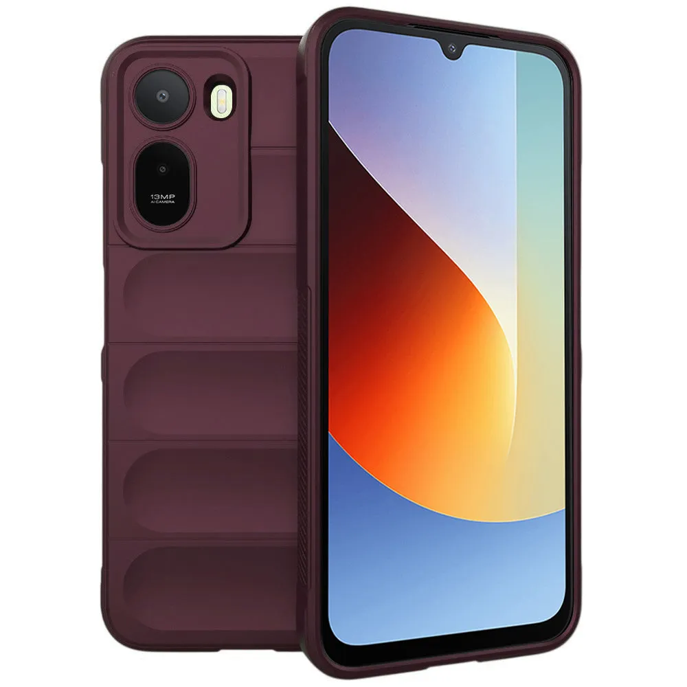 Custodia per Xiaomi Redmi A7 Pro 4G, Techsuit, Magic Shield, Vinaccia - immagine 1