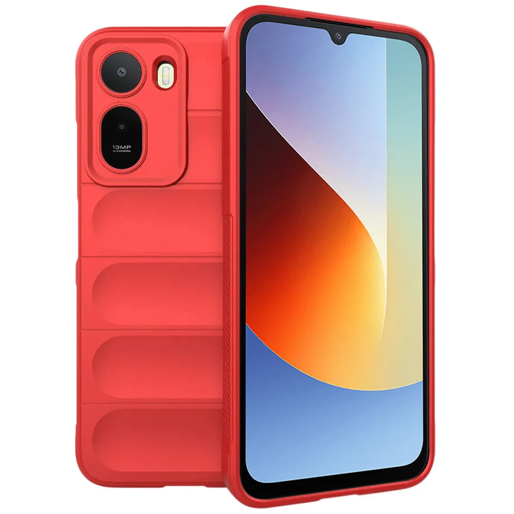 Custodia per Xiaomi Redmi A7 Pro 4G, Techsuit, Magic Shield, Rossa - immagine 1