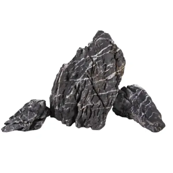 Aquadeco Roccia Naturale decorativa per Acquari e Terrari Mini-landscape Premium Dark ExtraSmall - immagine 1