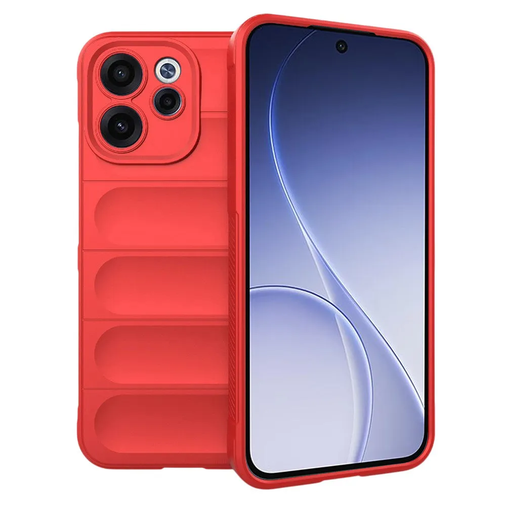 Custodia per Oppo Reno15 FS / Reno15 F, Techsuit, Magic Shield, Rossa - immagine 1
