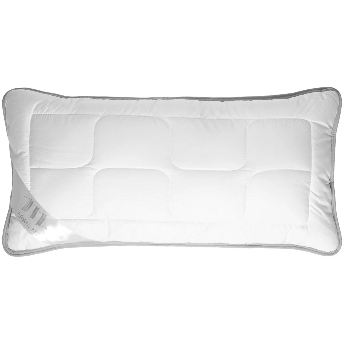 ERWIN M. Cuscino Auriga Fibra; 70x90 cm (LxL); bianco - immagine 1