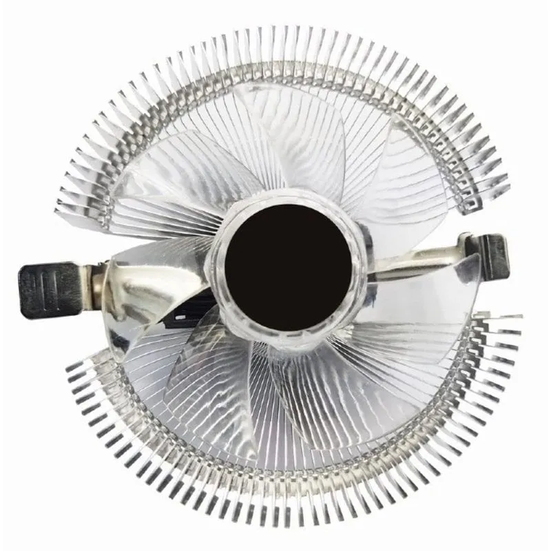 Gembird CPU-HURACAN-X40 sistema di raffreddamento per computer Processore Raffreddatore d'aria 9 cm Trasparente - immagine 1