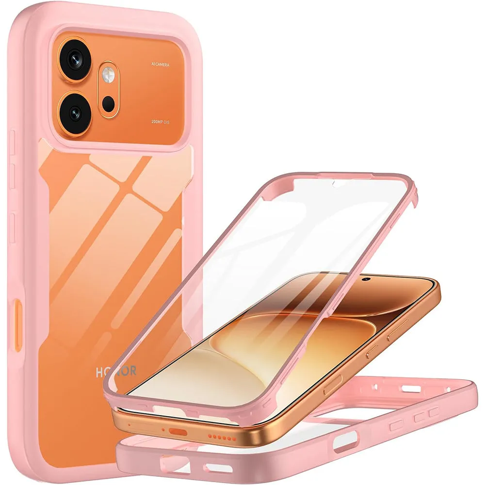 Custodia per Honor 600 Pro / 600, Techsuit, ColorVerse 360, Rosa - immagine 1