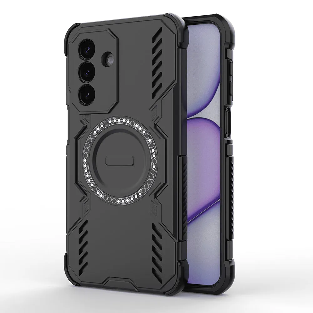 Custodia MagSafe per Samsung Galaxy A27 5G, Techsuit, ArmorMag, Nera - immagine 1